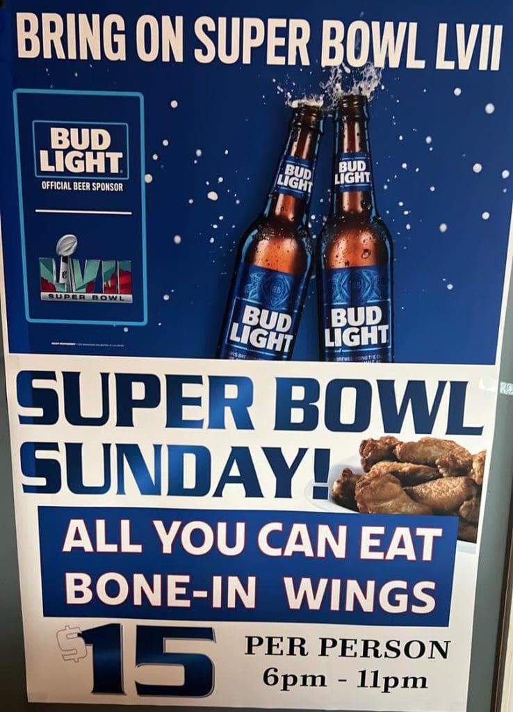 Super Bowl Sunday Benchwarmers www.ransonwv.us